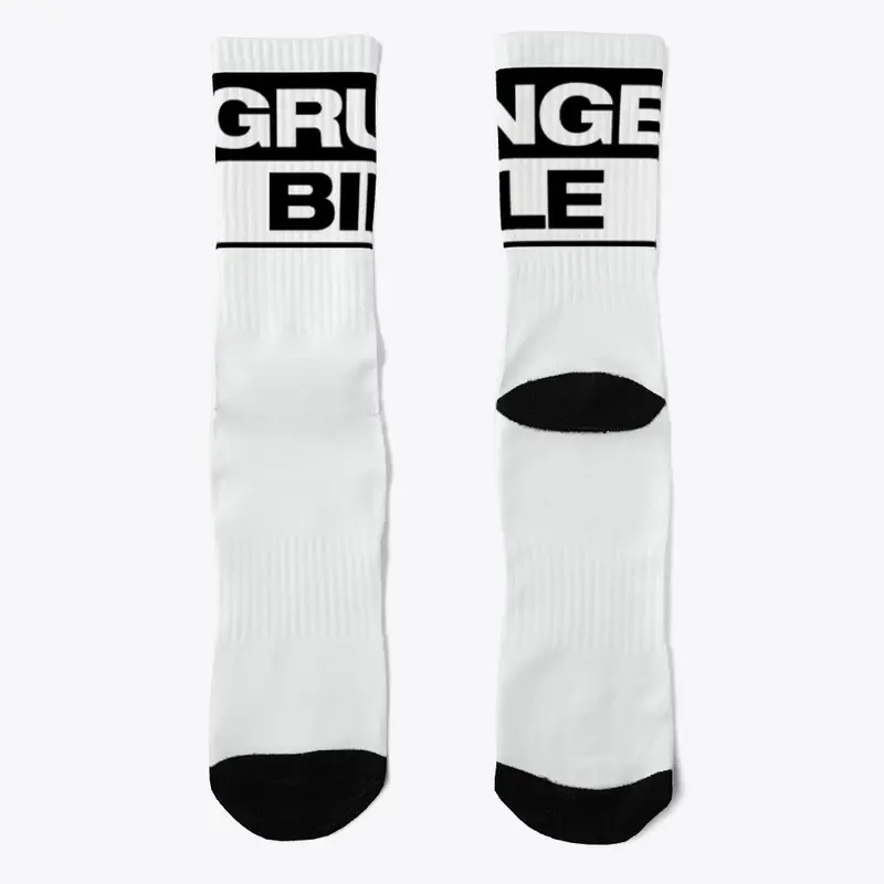 Grunge Bible Socks